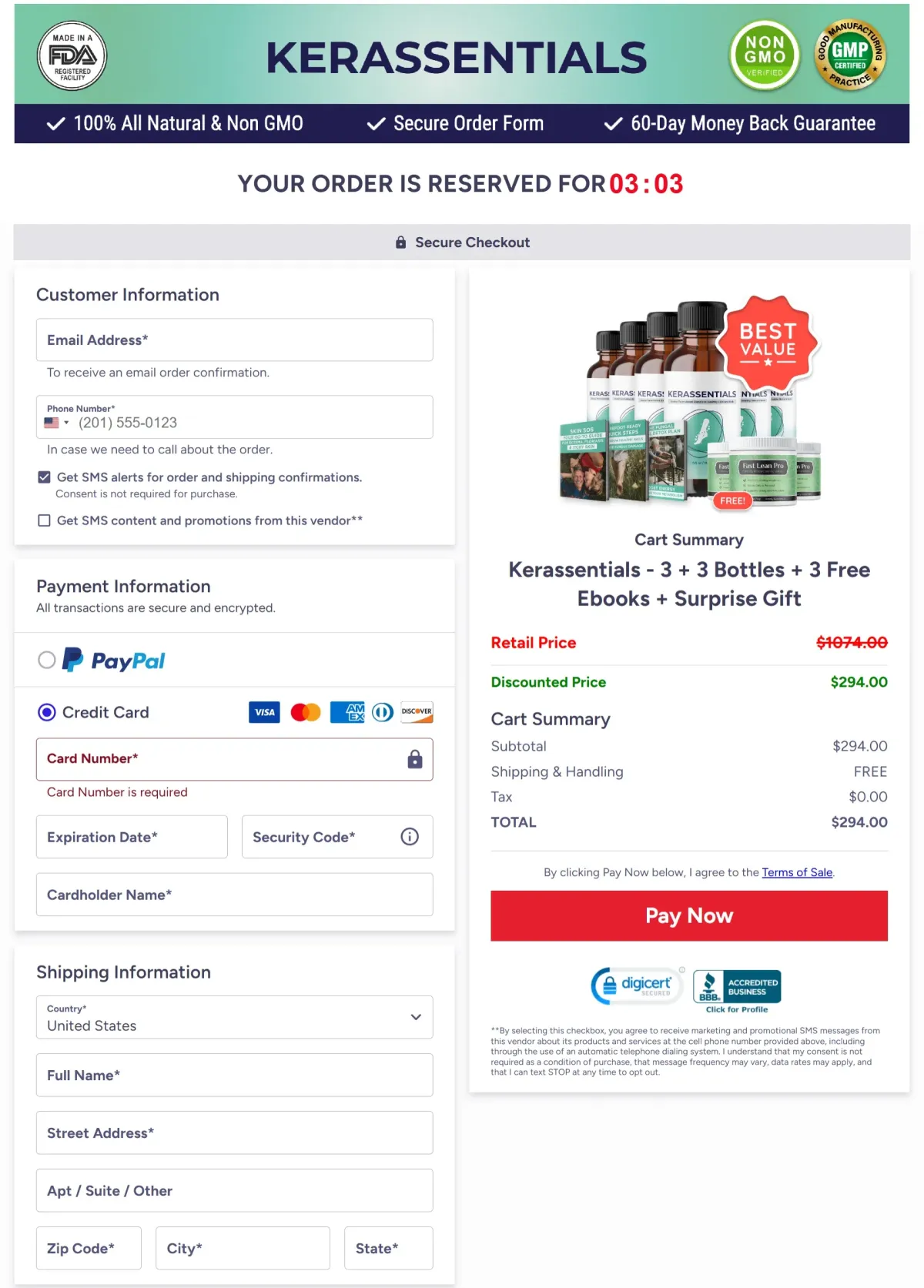 Kerassentials-buy-best-order-page